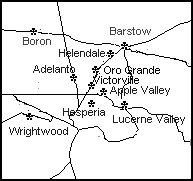 Sketch map of Victor 
Valley